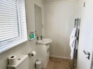 Basin and toilet Basin and toilet